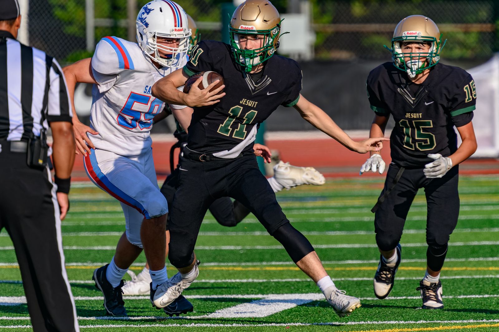 Ball carrier cutback — Sideline Studio PDX