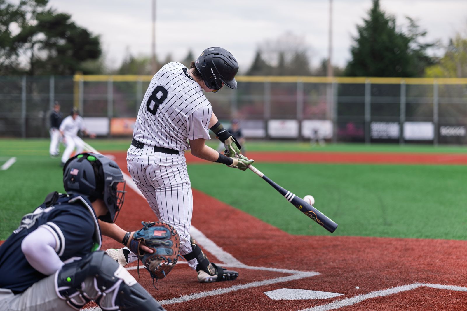 Bat hits ball sports — Sideline Studio PDX