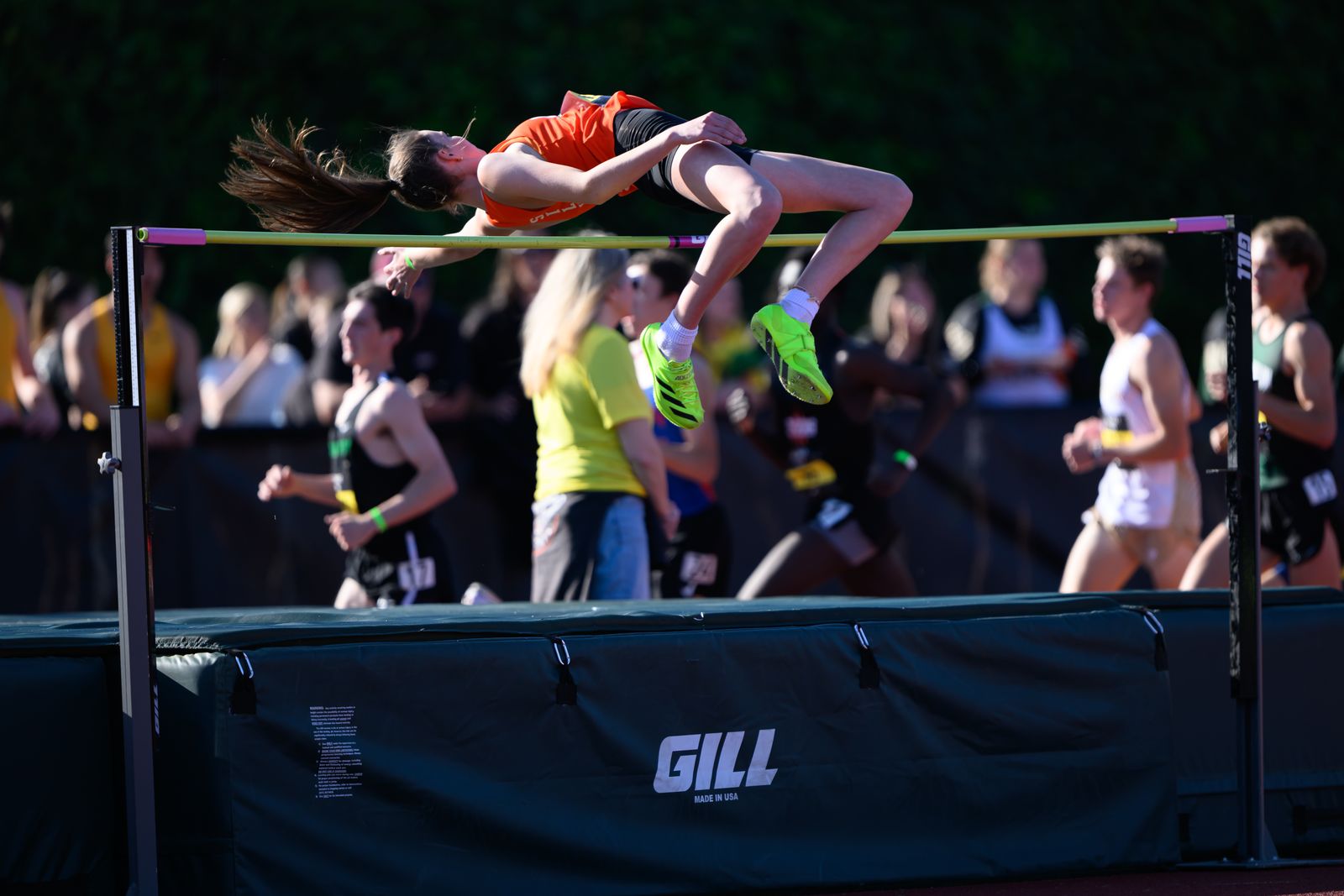 High jump bar clearance — Sideline Studio PDX